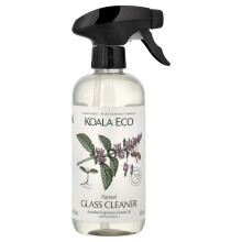 Koala Eco, Limpador de vidrio natural, Aceite esencial de menta australiana, 16.9 fl oz (500 ml)