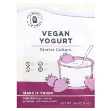 Cultures for Health, Vegan Yogurt, 4 Pakketten, .06 oz (1.6 g)