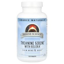 Scienza Serena di Source Naturals, Teina Serena Con Relora, 120 Comprimati