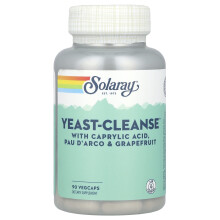 Solaray, Yeast-Cleanse, 90 VegCaps