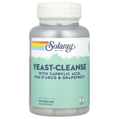 Solaray, Yeast-Cleanse, 90 VegCaps
