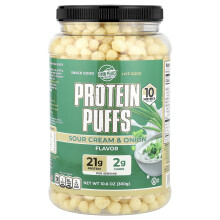 Twin Peaks Ingredients, Protein Puffs, Sour Cream & Onion, 10,6 oz (300 g)