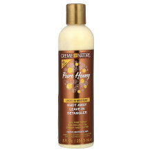 Creme of Nature Pure Honey Knot Away Leave-In Detangler 8 oz / 237 ml - Instant Detangling & Moisture for Natural Hair