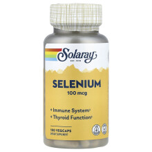 Solaray, Selen, 100 mcg , 100 VegCaps