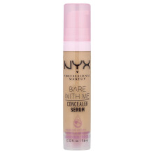 NYX Professional Makeup, Bare with Me, Κονσολιδεψτε με, Κονσολιδεψτε με Σερουμ, 04 Beige, 0.32 fl oz (9.6 ml)