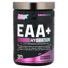 Nutrex Research, EAA+ Hidratação, Morango e Melão, 13.76 oz (390 g)