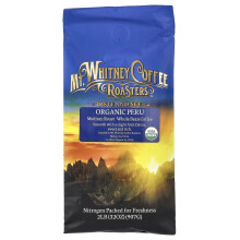 Mt. Whitney Coffee Roasters, Biologische Peru, Gehele Koffiebonen, Medium Roast, 32 oz (907 g)