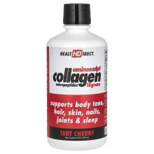 Health Direct, AminoSculptÆ Micropeptide de colagen, Cireș de vișină, 30 fl oz (887 ml)