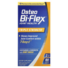 Osteo Bi-Flex, Zdrowie Stawów, Potrójna Siła, 80 Tabletek z Powłoką