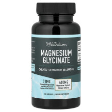 SMNutrition, Magnézium Bisglicinát, 120 Kapszula (36 mg Per Kapszula)
