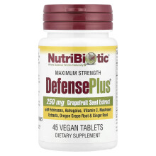 NutriBiotic, DefensePlus, Maximum-Stärke, 45 vegane Tabletten