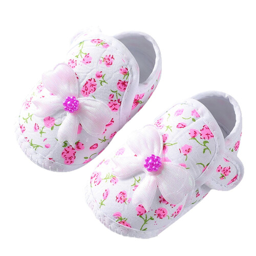 Weiche Kleinkind-Sandalen für Mädchen mit Schleife, Größe 2 2