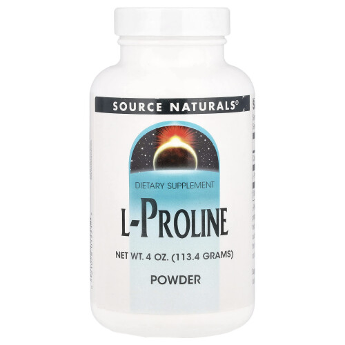 Source Naturals, L-Prolin-Pulver, 4 oz (113,4 g)