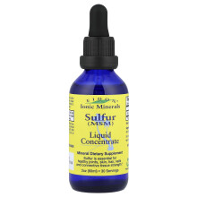 Eidon Ionic Minerals, Sulfur, Koncentrat Cieczny, 2 oz (60 ml)