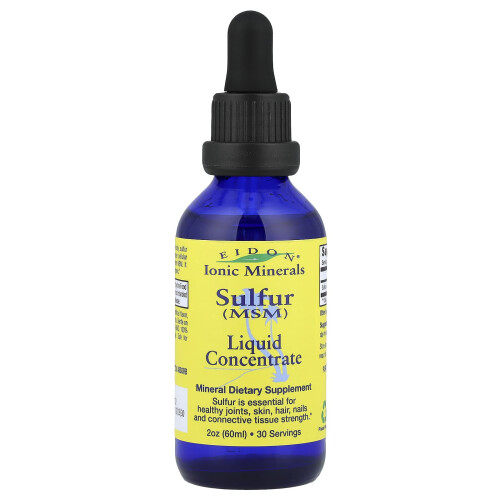 Eidon Ionic Minerals, Sulfur, Liquid Concentrát, 2 oz (60 ml)