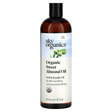 Sky Organics Ekologiskt Sötmandelolja 16 fl oz (473 ml)