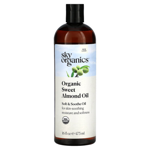 Sky Organics, Οργανικό Κρέμας Αμυγδάλου, 16 fl oz (473 ml)