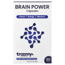 Troomy Nootropics, Brain Power, 60 Capsuja