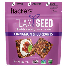 Flackers, Lísková krupica, Cibula & Currants, 5 oz (142 g)
