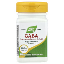Nature's Way, GABA, 250 mg, 60 Capsule Vegane