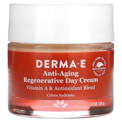 DERMA E, Anti-Aging Regenererende Dagcreme, 2 oz (56 g)