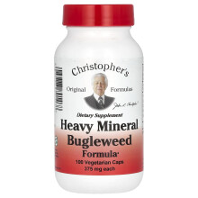 Christopher's Original Formulas, schweres Mineral- Bugelweide-Formel, 100 pflanzliche Kapseln