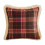 Πράσινα & Κόκκινα Μαξιλαροθήκες Tartan 18x18, Καρό με μπορντούρα Buffalo, 2