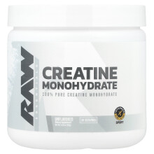 Raw Nutrition, Monohidrato de Creatina, Sin Sabor, 5.30 oz (150 gramos)