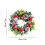 Guirlanda de Natal de rattan, decoração para porta de 50 cm (20 polegadas). 2