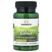 Swanson, Celery Seed Extract, Maximum Strength, 60 Capsules