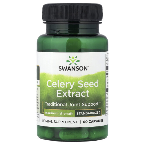 Swanson, Celery Seed Extract, Maximum Strength, 60 Capsules