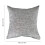 Kussenhoes van beige polyester, 16x16 inch 3