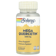 Solaray, Mega Quercetin, 600 mg, 60 VegCaps
