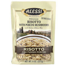 Alessi, Risoto Premium com Cogumelos de Porcino e Arroz Arborio Italiano, 8 oz (227 g)