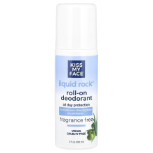 Kiss My Face, Vloeibare Rock Deodorant, Geurloos, 3 fl oz (88 ml)