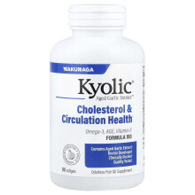 Kyolic, Aged Garlic-Extrakt, Cholesterin- & Zirkulationsgesundheit, 90 Weichgelatine-Kapseln