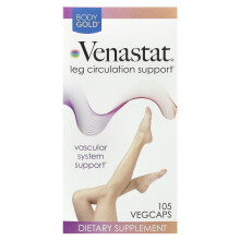 BodyGold, Venastat Leg Vein Health, 105 Capas