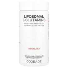 Codeage, Liposomaal L-Glutamine+, 180 Kapsules