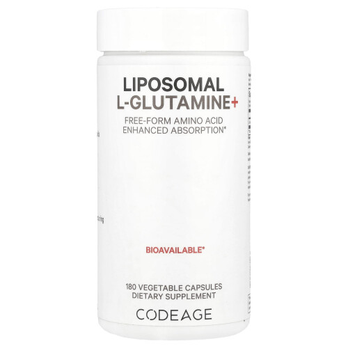 Codeage, Liposomaal L-Glutamine+, 180 Kapsules