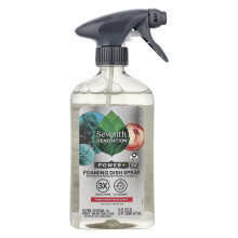 Seventh Generation, Pędzel do Mycia Naczyń z Pęczkiem, Jabłko Honeycrisp, 16 fl oz (473 ml)