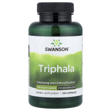 Swanson, Triphala, Standardized, 250 mg, 120 Capsules