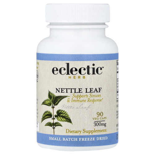 Eclectic Herb, Nettle Leaf, 300 mg, 90 Capsule Vegane
