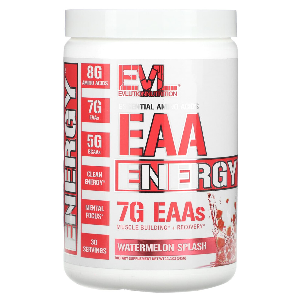 Evlution Nutrition {Aisle K} | Eaa Energy- Watermelon Splash | 1 X 315G