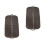 Housse de costume non tissée avec fermeture éclair, lot de 2 2