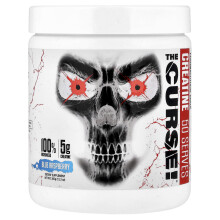 JNX Sports, The Curse!, Creatine, Blauw Raspberry, 12.3 oz (350 g)