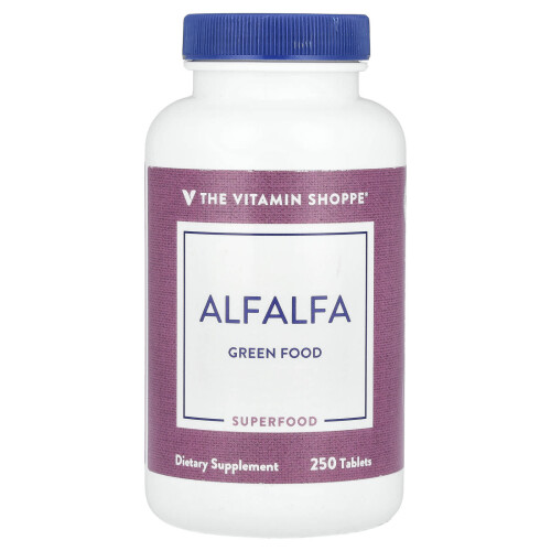 The Vitamin Shoppe, Alfalfa, 250 Tablets