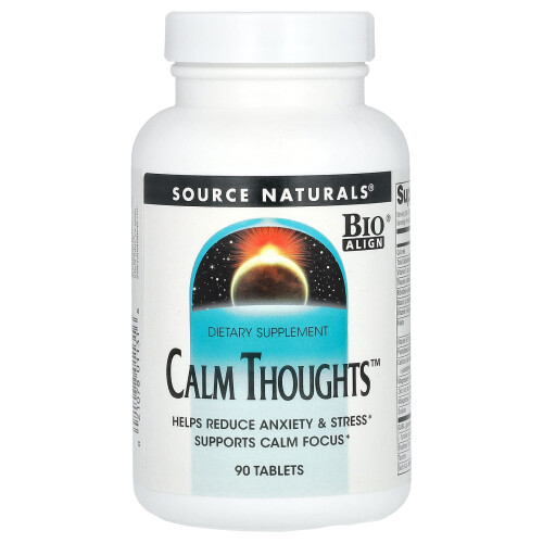 Source Naturals, Calm Thoughts, 90 Compresse