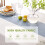 Embroidered Cotton-Linen Tablecloth 55 x 102 in 4