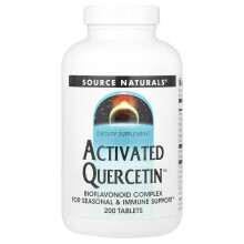 Source Naturals, Aktivoitu Quercetin, 200 Tablettaa