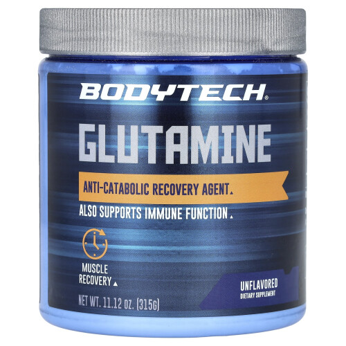 BodyTech, Glutamine, Ongevoopt, 11,12 oz (315 g)